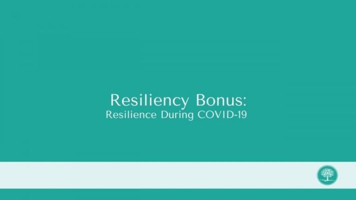 the cover of resilincy bonds resilince during covid - 19.